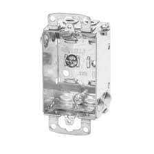 1100-L 11/2 DEEP METAL DEVICE BOX WITH EARS
