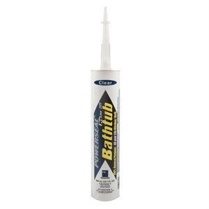 123125 POWERSEAL SILICONE BATHTUB CLEAR 300ML