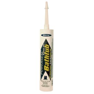 123126 POWERSEAL SILICONE BATHTUB WHITE 300ML