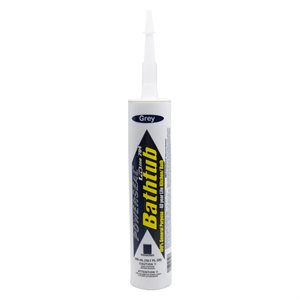 123128 POWERSEAL SILICONE BATHTUB GREY 300ML