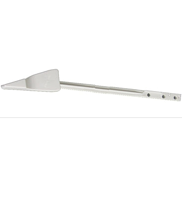 14-1212 TOILET TANK LEVER 8'' LONG WHITE PLASTIC