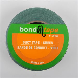 178808 BOND DUCT TAPE 48mm x 50mtr GREEN