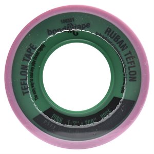 PLUMBERS TEFLON TAPE PINK 1/2'' X 260''