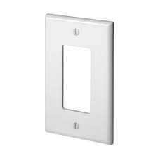 SWITCH COVER PLATE WHITE DEOCARA BLANK,1,2,3,4,5 GANG.