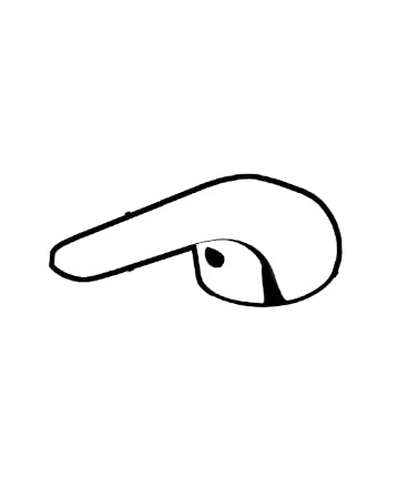 25-1049 FAUCET HANDLE FOR TUB/SHOWER CHROME