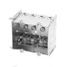 2104-LLE2 2 GANG METAL DEVICE BOX