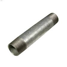 GALVANIZE STEEL PIPE NIPPLE SIZE 1/2"