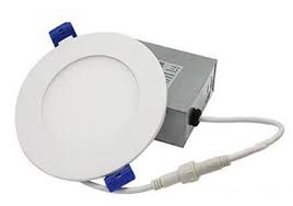 LED SLIM LINE 4" POT LIGHT 9/10W WHITE 6000K IC RATED