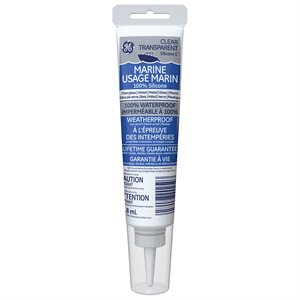 GE MARINE SILICONE 82.8ML CLEAR