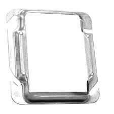 52C17 SQUARE RAISED 2 GANG 1/2 4''