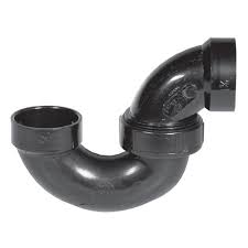 602409 ABS P TRAP UNION TYPE LESS CLEANOUT 11/2