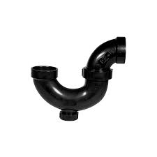 602433 ABS P TRAP 11/2 UNION TYPE WITH CO