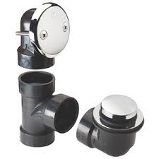 ABS TUB DRAIN AND OVER FLOW CLICKER TYPE