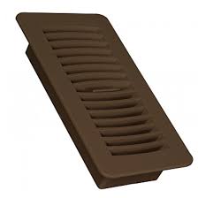 DEF FLOOR REGISTER 3 X 10 BROWN