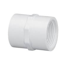 PVC COUPLING SCH 40 WHITE FIPT X FIPT