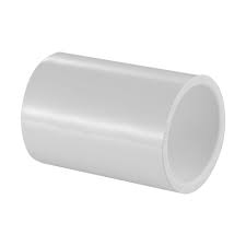 PVC COUPLING. SCH 40 WHITE SOC X SOC