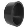ABS END CAP SOLID 11/2"-- 4"