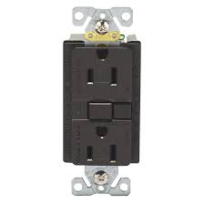 TRSGF15BK GFCI 15AMPS BLACK TR