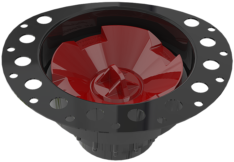 ITD35 ISLAND TUB DRAIN OS&B