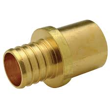 20202 BRASS MALE SWEAT ADAPTER 1/2PEX X 1/2CU MALE