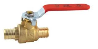 PEX BALL VALVE LEVER TYPE 1/2, 3/4'',1''