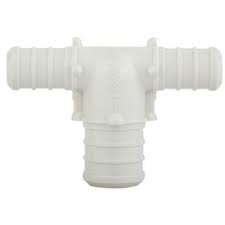 POLY PEX REDUCER TEE 3/4 & 1"