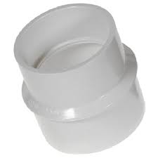PVC REDUCER BUSHING 4'' TO 3", 2", 11/2" ABS DWV