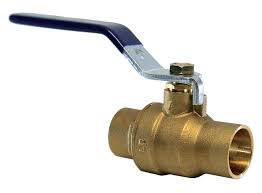 BALL VALVE COPPER  LEVER TYPE