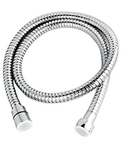 S.S.FLEX SHOWER HOSE CHROME 1/2"FIP X 1/2''FIP X 48"...72" LONG