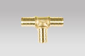 BRASS PEX TEE 1/2''..1''