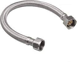 SS FLEX. WATER HEATER HOSE 3/4"FIP X 3/4" FIP X 18" WH-L18SS
