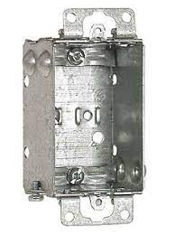 1100-L 11/2 DEEP METAL DEVICE BOX WITH EARS