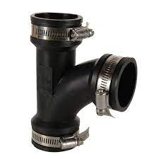 FCY150 PVC.RUBBER FLEX TEE 11/2
