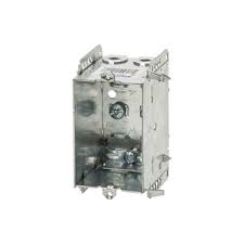 2104-LLE SINGLE GANG METAL DEVICE BOX.