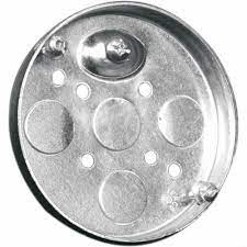 56111 ELECTRIC METAL BOX ROUND 1/2" PANCAKE BOX