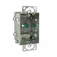1104-L GANGABLE METAL DEVICE BOX WITH FLUSH EARS