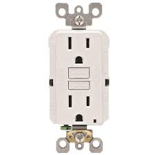 GFCI 15AMP SELF TEST WHITE TR