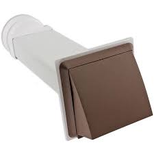 PVB4BZ VENT BROWN 4" WITH PIPE WITH FLAPPER