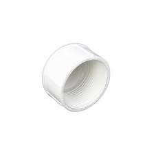 PVC CAP SCH 40 WHITE