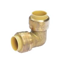 PUSh-FIT ELBOW 90DEG 1/2--3/4"--1''