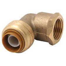 PUSh-FIT ELBOW 90DEG 1/2--3/4"--1''