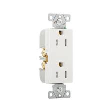 TR1107W-DUPLEX RECEPTACLE 15A WHITE