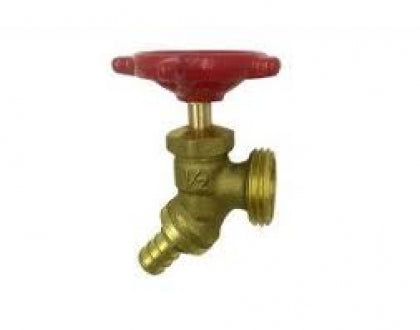 7021 BRASS HOSE BIB 1/2 PEX X 3/4 GARDEN HOSE