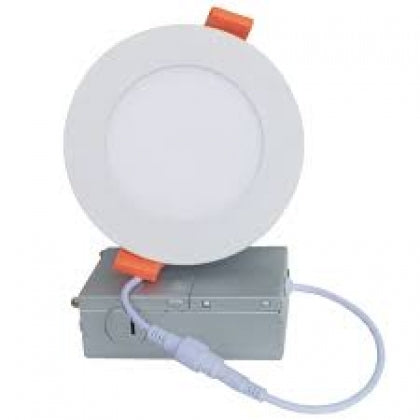 LED SLIM LINE POT LIGHT 4'' X 9/10W 3K WHITE IC