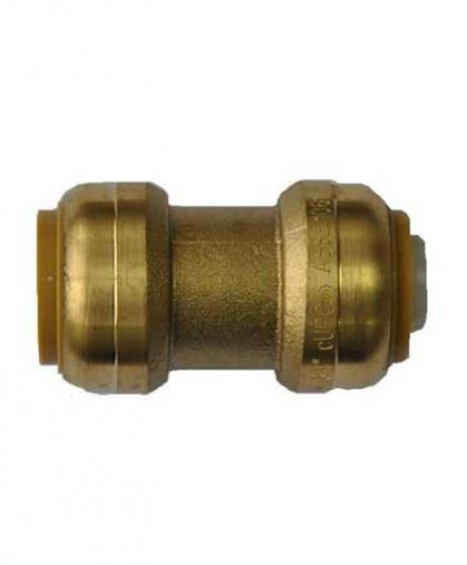 PUSH-FIT STRAIGHT COUPLING 1/2",3/4" ,1''