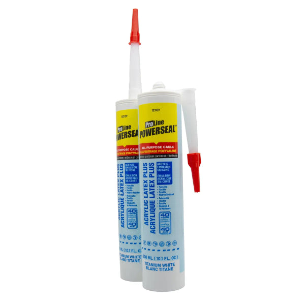 123139 ACRYLIC CAULKING LATEX PLUS POWERSEAL