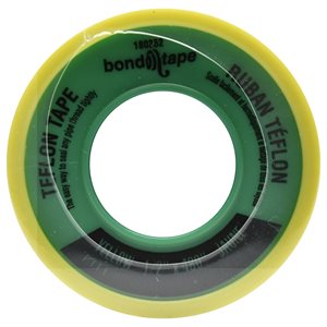 PLUMBERS TEFLON TAPE 1/2" X 480" YELLOW