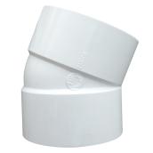 PVC ELBOW 4 HUB AND FITTING  90DEG,45DEG & 22.5DEG