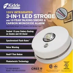 3 IN 1 P4010ACLEDSC0CA-4 3-IN-1 LED STROBE KIDDE