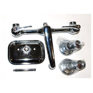 84065700 WALL MOUNTED FAUCET ADJUSTABLE 6--10INCH CENTRE